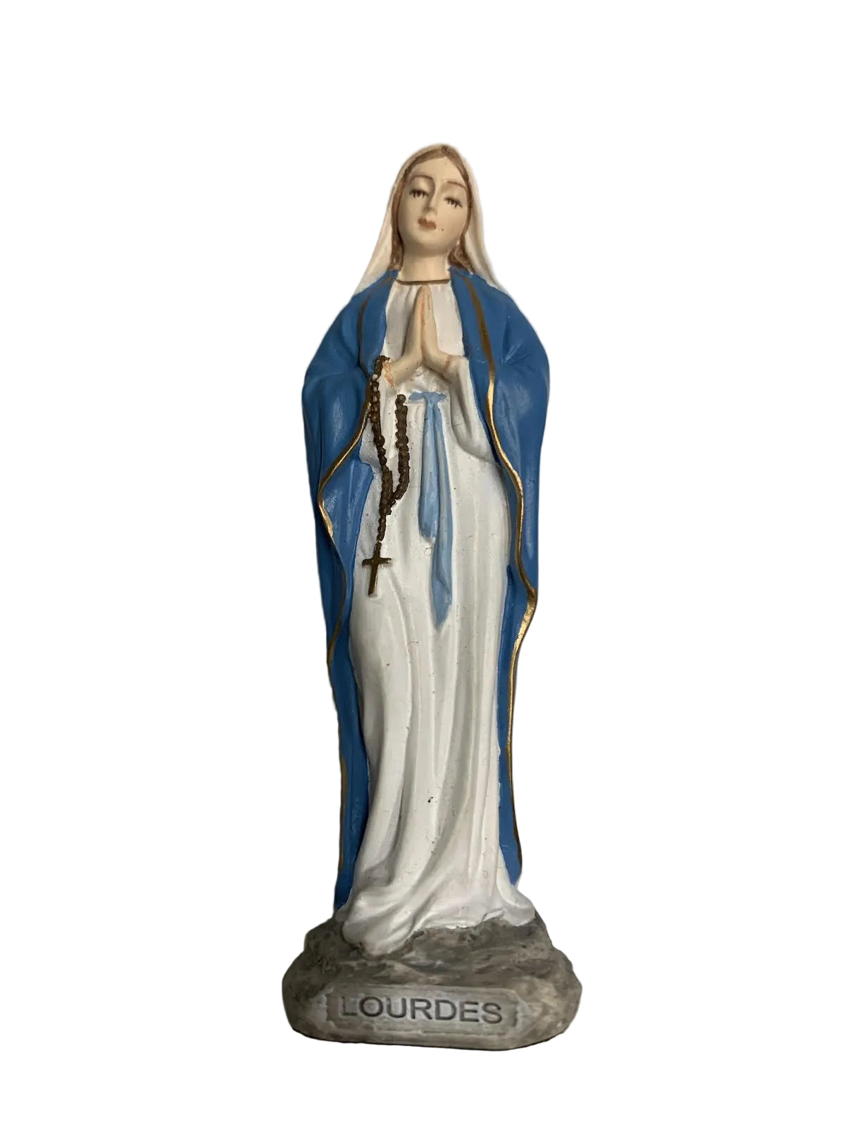 Mini Estatua del Arcángel de Bronce de San Miguel