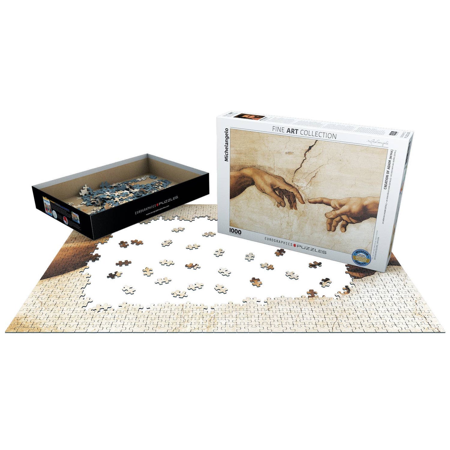 Creation of Adam (Detail)