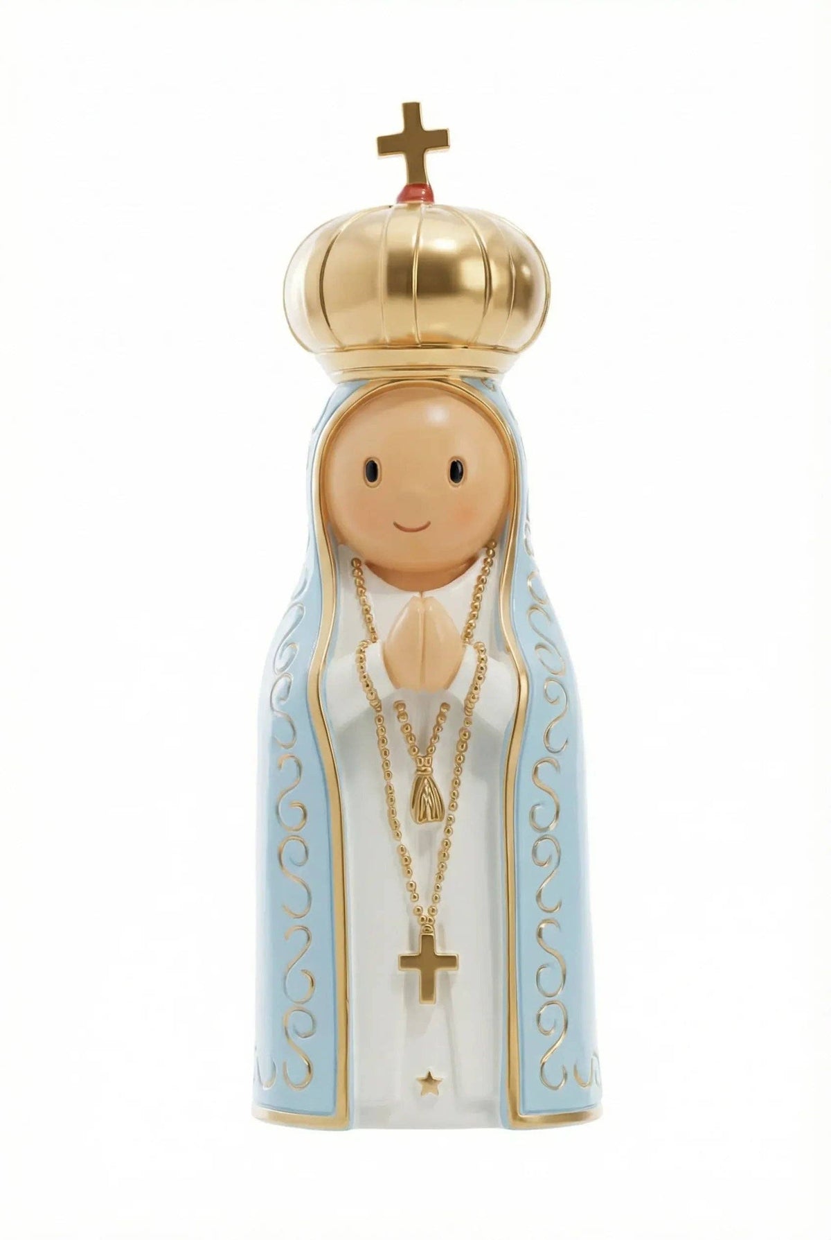Our Lady of Fatima Catholic Miniature Saint Statue - JMJs Catholic Store, Inc