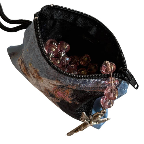 Lady of Mt. Carmel w/ Baby Jesus Rosary Pouch 4" x 6”
