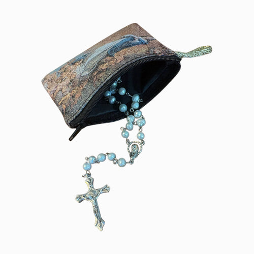 Immaculate Conception Rosary Pouch 3″ x 4″