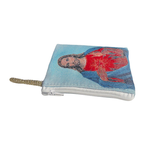 Sacred Heart of Jesus Rosary Pouch 3″ x 4″