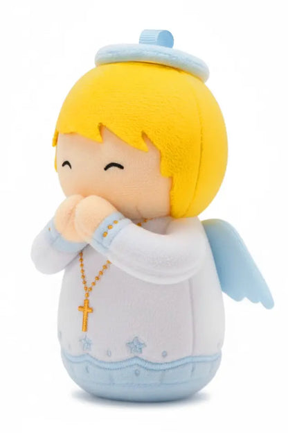 Guardian Angel Boys Catholic Mini Plush Doll 4.75" | Angel