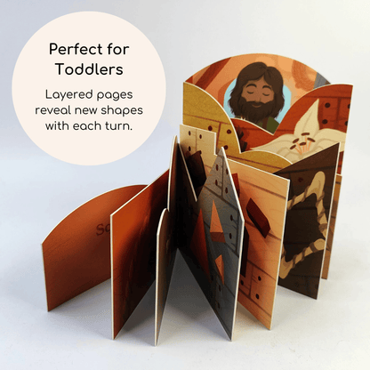 Joseph's Workshop of Shapes Board Book