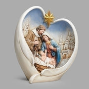 Holy Family by City in Angels Wings 10" - Unique Catholic Gifts