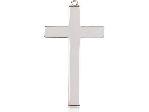 Sterling Silver Cross Medal on a Sterling Silver Chain