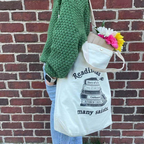 Reading Has Made Many Saints - Tote Bag