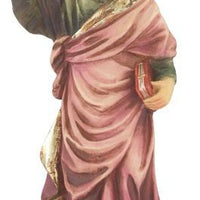 St. Andrew Hand Painted Solid Resin Statue (4") NO Box - Unique Catholic Gifts