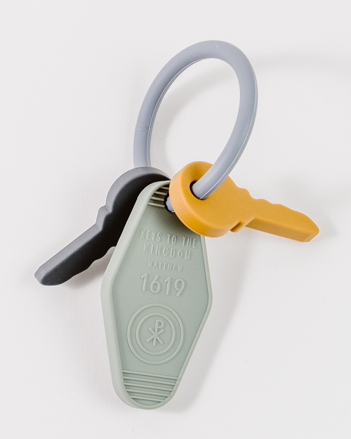 Keys to the Kingdom Silicone Teethers: Keys to the Kingdom