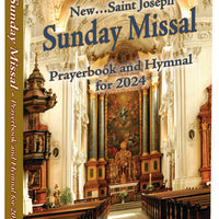 St. Joseph Sunday Missal Prayerbook and Hymnal for 2024: American Edition - Unique Catholic Gifts