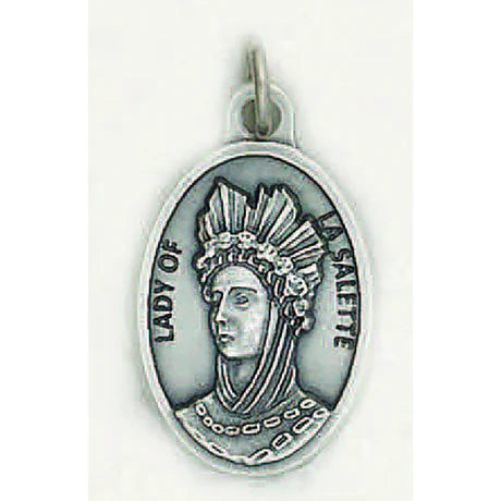 Lady of Salette Oxi Medal 1" - Unique Catholic Gifts