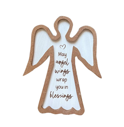 Framed Standing Angel Plaques: Teachers are special