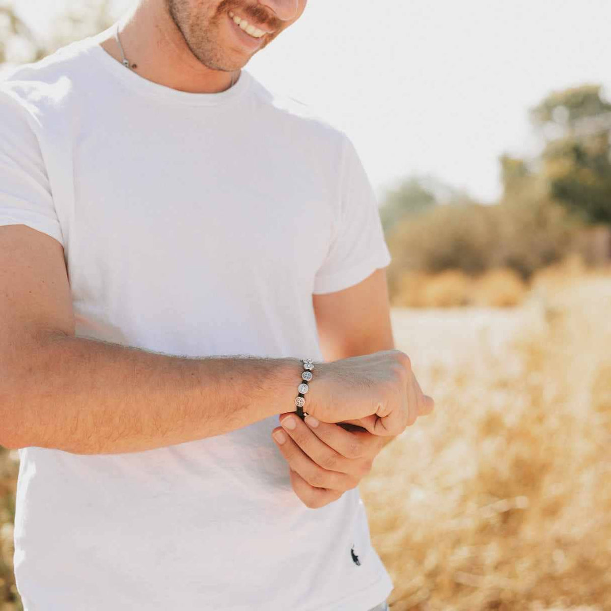 Benedictine Blessing Bracelet for Him