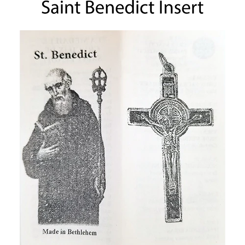 Saint Benedict Crucifix Necklace 3"