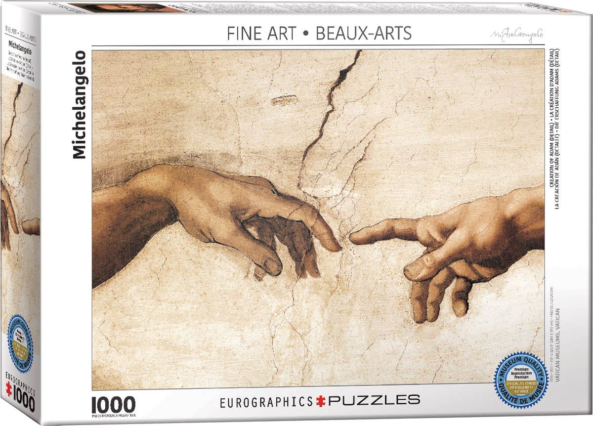 Creation of Adam (Detail)