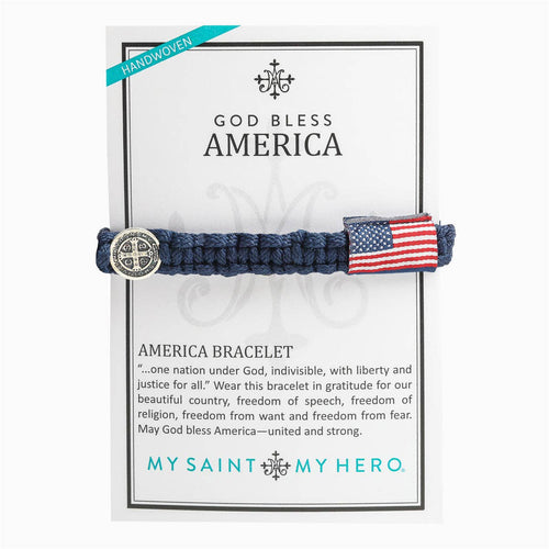 God Bless America Bracelet: Navy