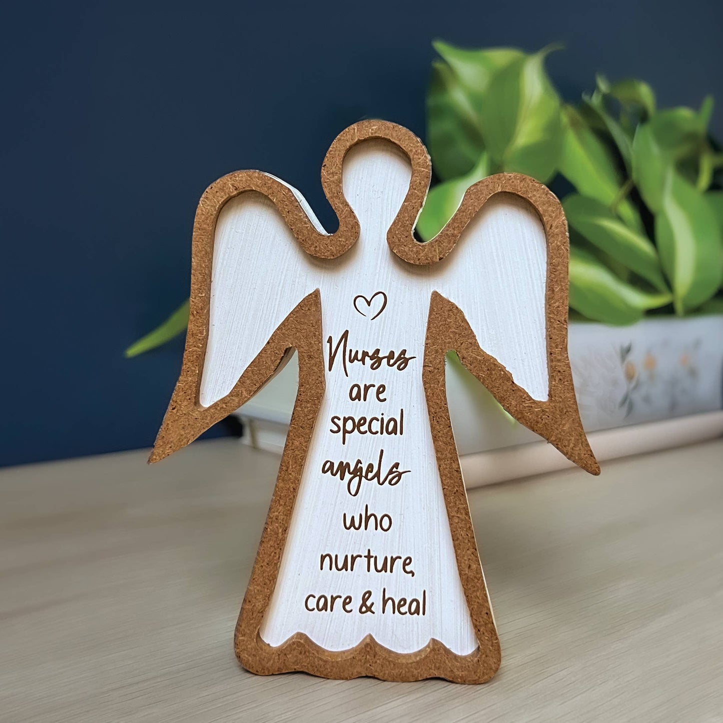 Framed Standing Angel Plaques: Teachers are special