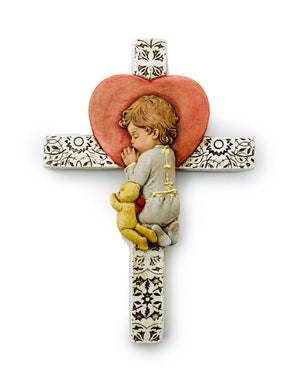 Children with Bear Cross - Unique Catholic Gifts