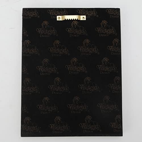 7 1/2" resin Sacred Heart of Jesus wall plaque with bronze finish, showing hanging hardware on the back side