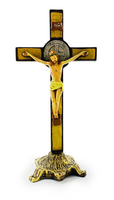 St. Benedict Base Cross . (Front) - Unique Catholic Gifts