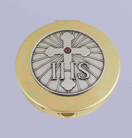 IHS Cross Pyx: Size 1: 6-9 hosts