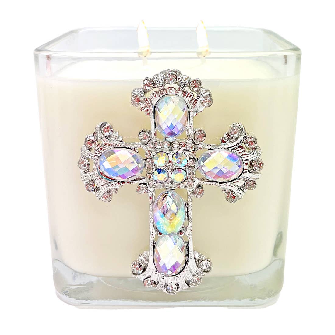 Covenant Scented Jewel Cross Candle