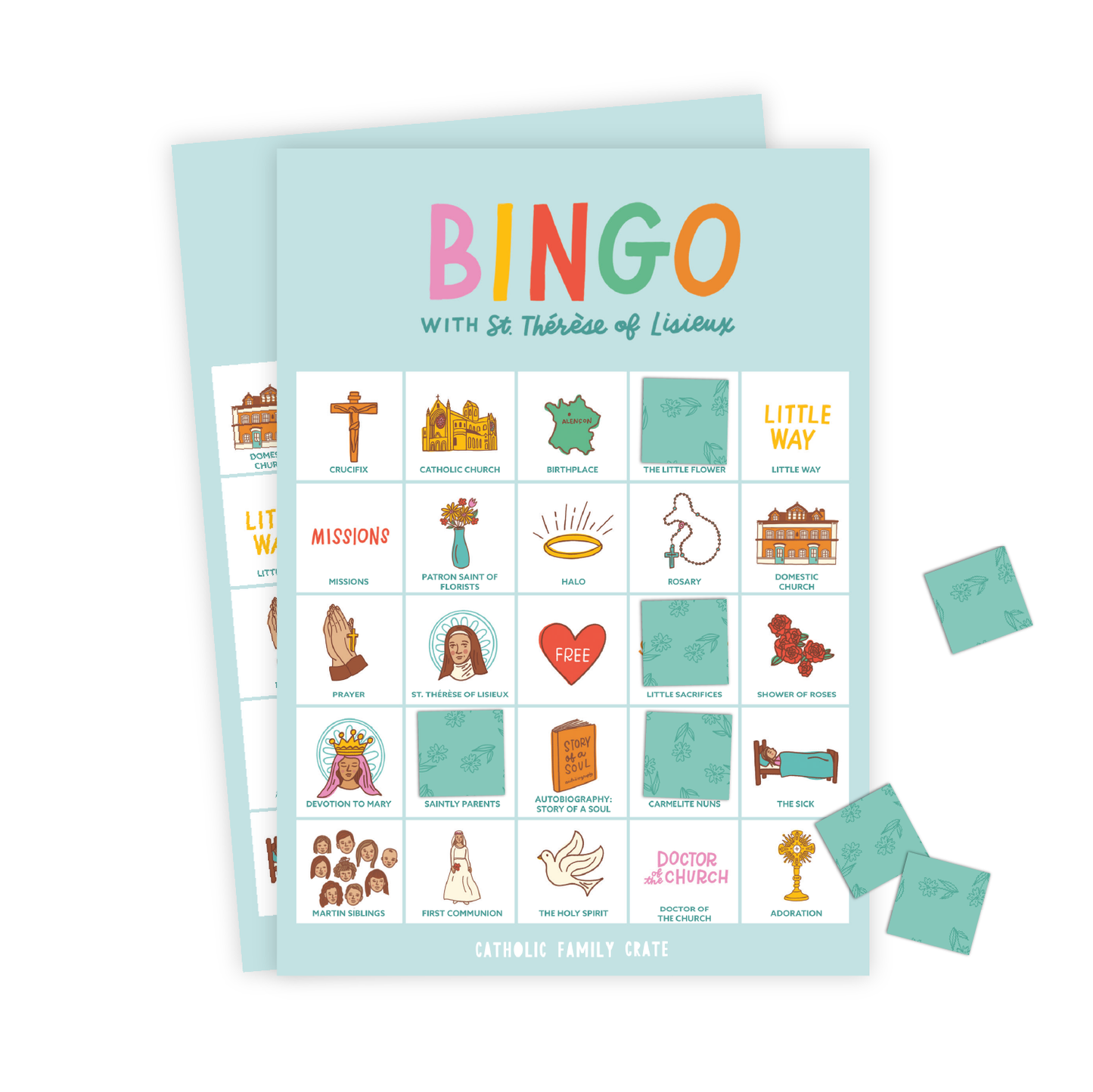 St. Thérèse of Lisieux Bingo