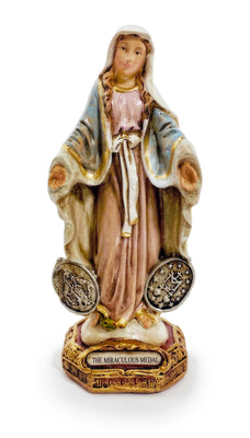 Our Lady of the Miraculous Medal Small  6 in. - Unique Catholic Gifts