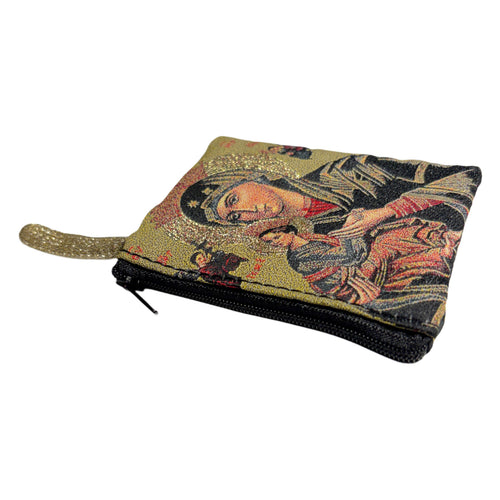 Our Lady of Perpetual Help Rosary Pouch 3″ x 4″