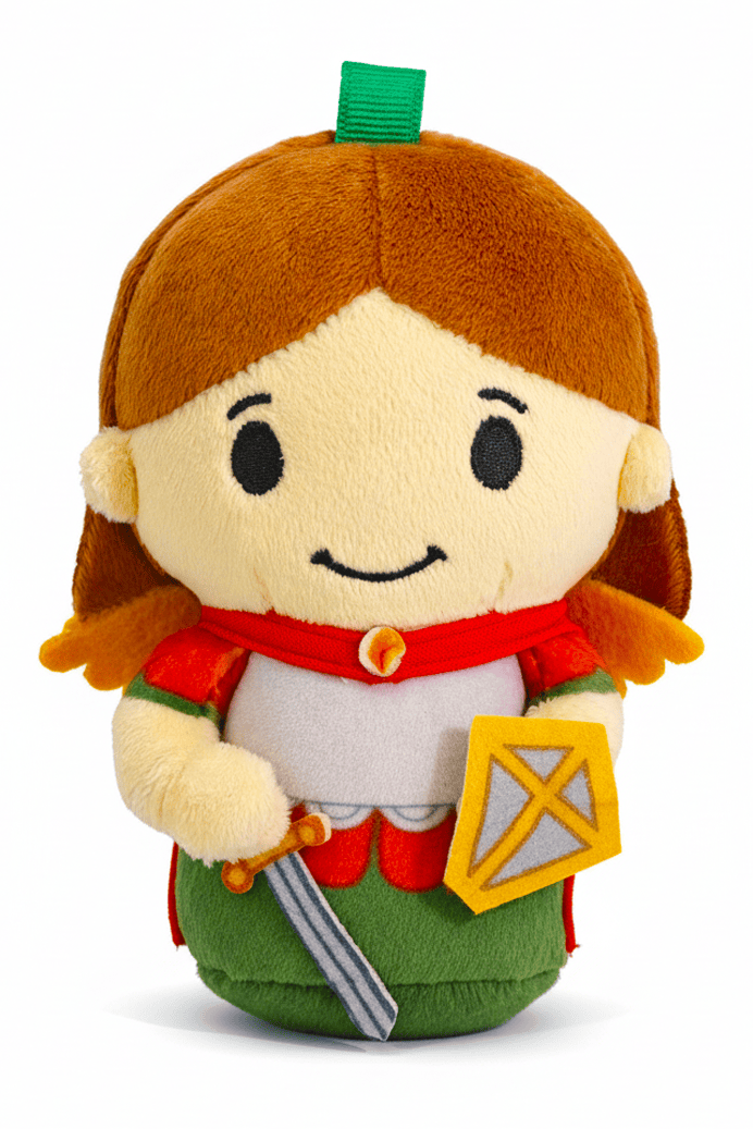 Saint Michael Archangel Catholic Mini Plush Doll 4.75" | Angel Toy