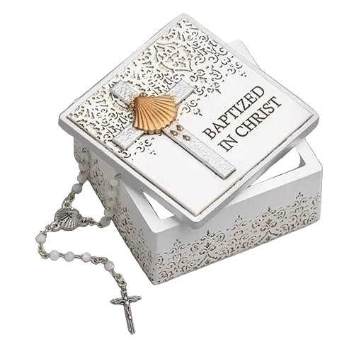Baptized in Christ Keepsake Box 3"