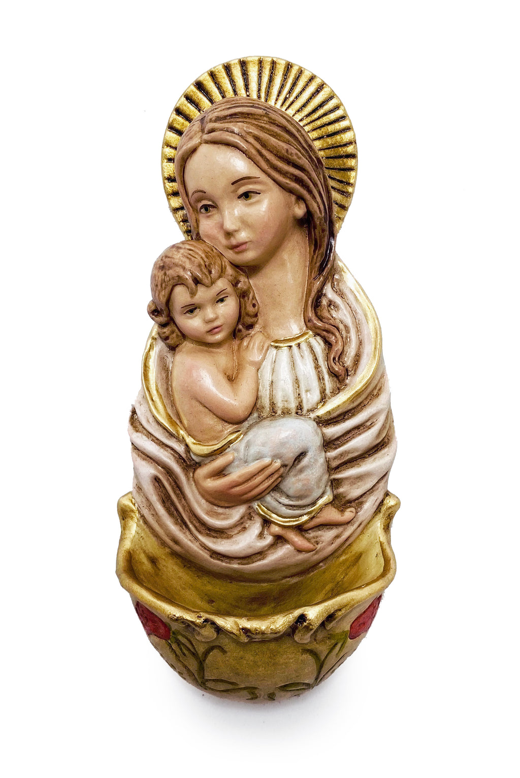 Madonna Spanish Font - 7 in. - Unique Catholic Gifts