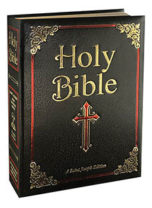 ST. JOSEPH Holy Bible Black- Family Edition/New Catholic Bible, Large Print NCB