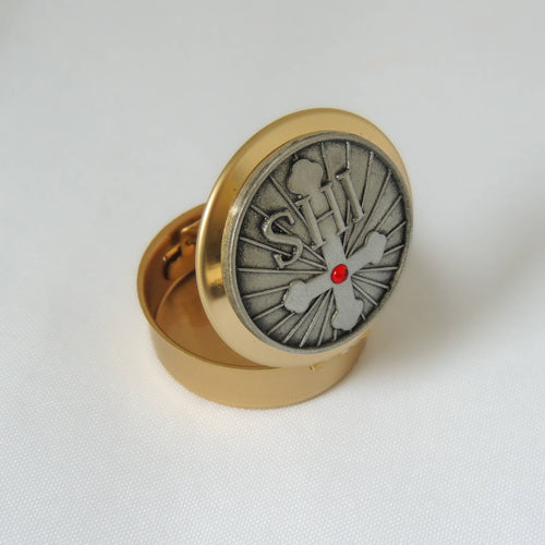 IHS Cross Pyx: Size 1: 6-9 hosts