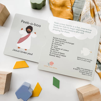 Peek-a-boo Saints - Catholic Board Book