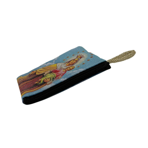 Lady of Mt. Carmel with Baby Jesus Rosary Pouch 3″ x 4″