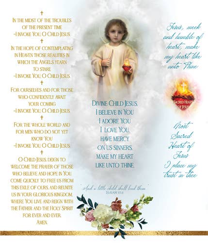 The Saints Collection - Divine Child Prayer Candle