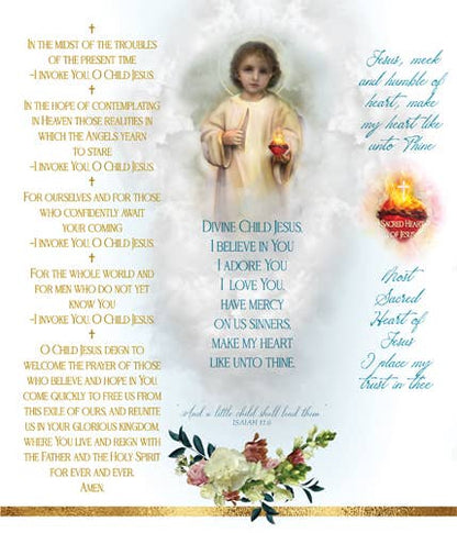The Saints Collection - Divine Child Prayer Candle