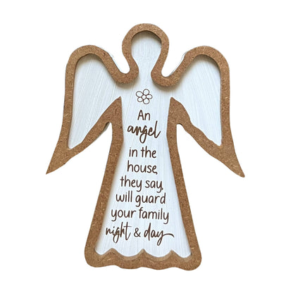 Framed Standing Angel Plaques: Teachers are special