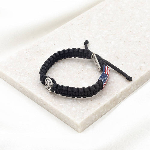 God Bless America Bracelet: Navy