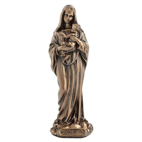 3 3/8 Inches Madonna And Baby Jesus