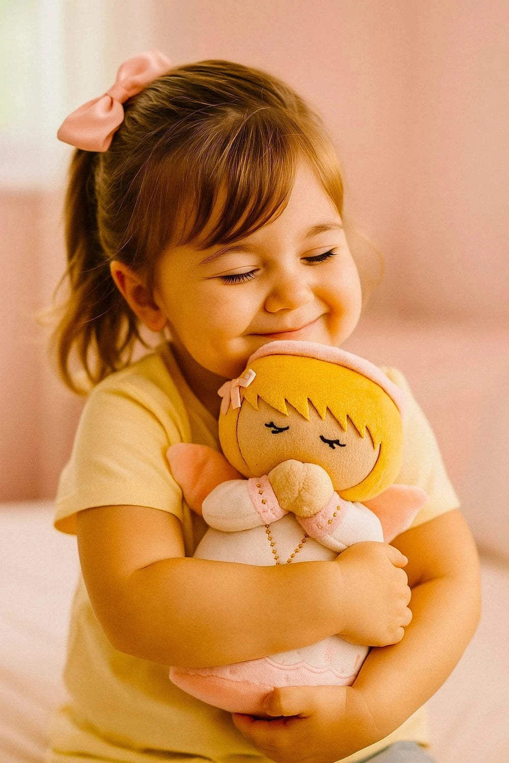 Guardian Angel Girls Plush Doll - JMJs Catholic Store, Inc