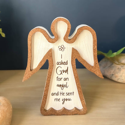 Framed Standing Angel Plaques: Teachers are special