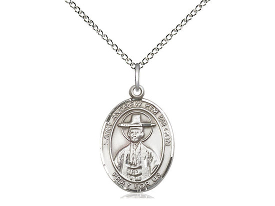 Silver St. Andrew Kim Taegon Pendant