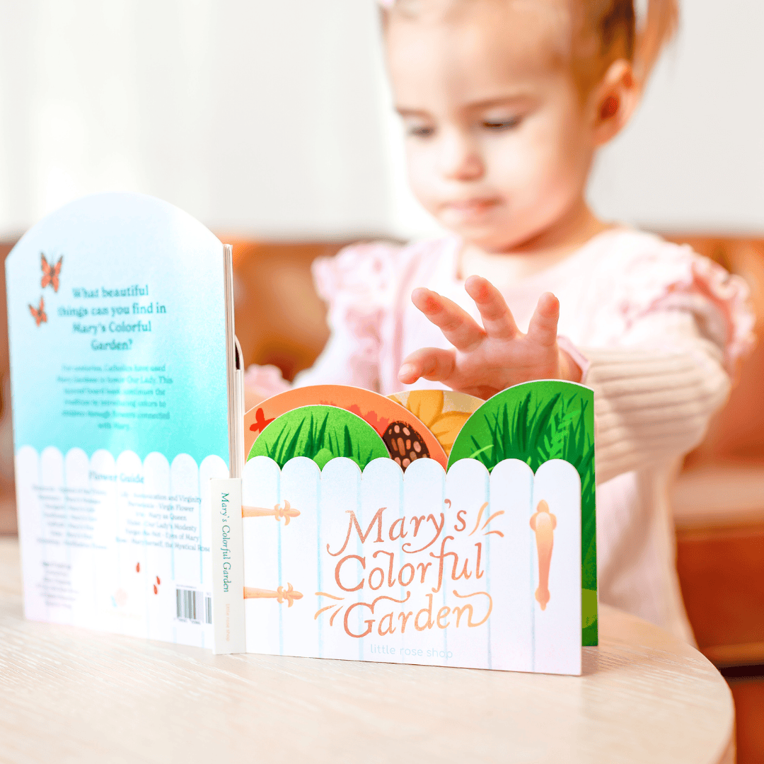 Mary's Colorful Garden Board Book