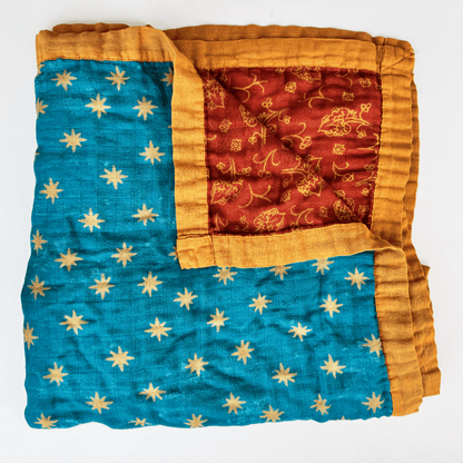 Our Lady of Guadalupe Luxury Double Sided Muslin Catholic Blanket