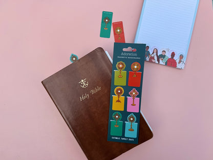 Adoration (Monstrance) Magnetic Bookmarks