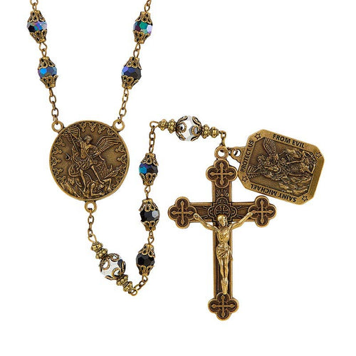 St Michael Vintage Rosary