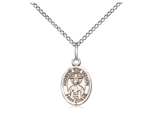 Silver St. Andrew Kim Taegon Pendant