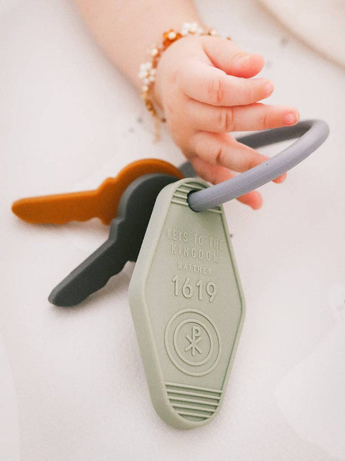 Keys to the Kingdom Silicone Teethers: Keys to the Kingdom